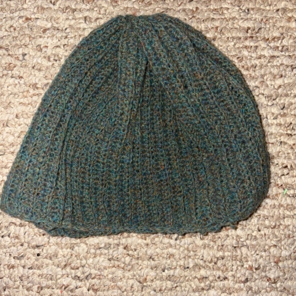 Green Knit Beanie